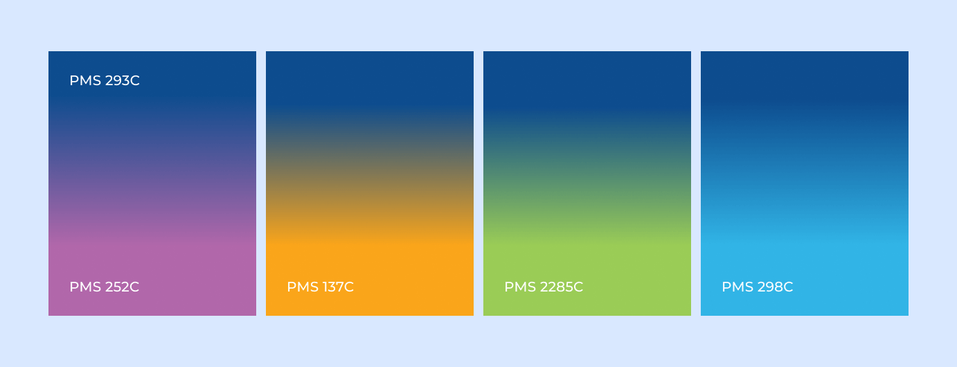 Color palette of Earth Eco packaging.