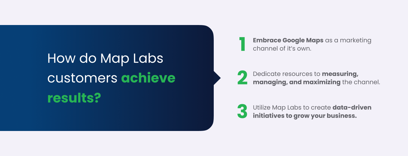 A visual representation of a section from the Map Labs website.