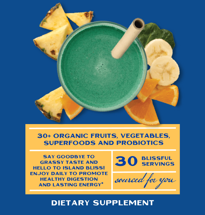 Part of Earth Eco dietary supplement label.