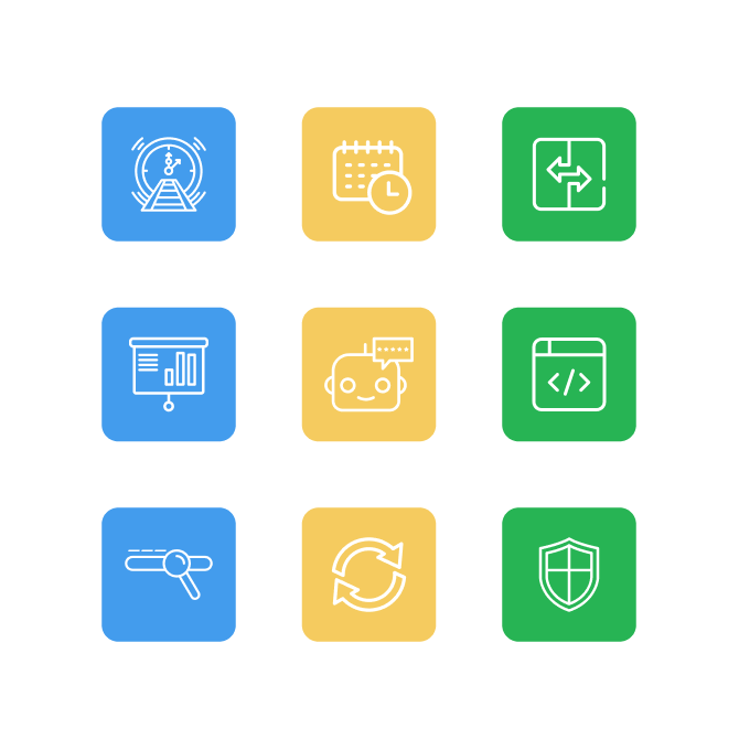 A collection of icons.