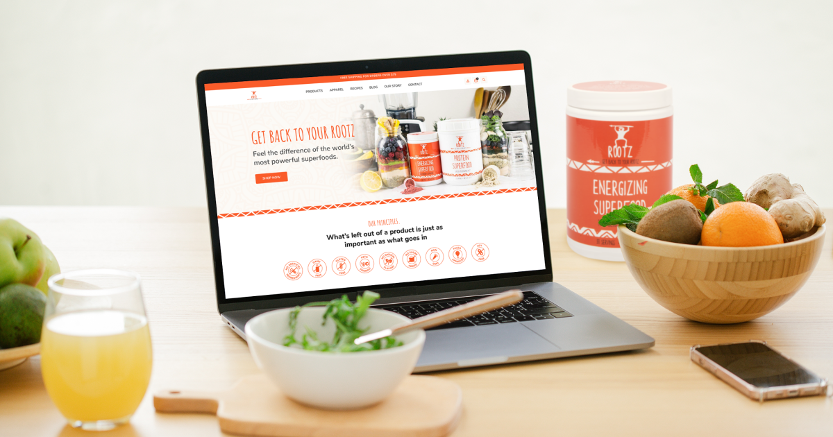 Rootz Nutrition | Codeart